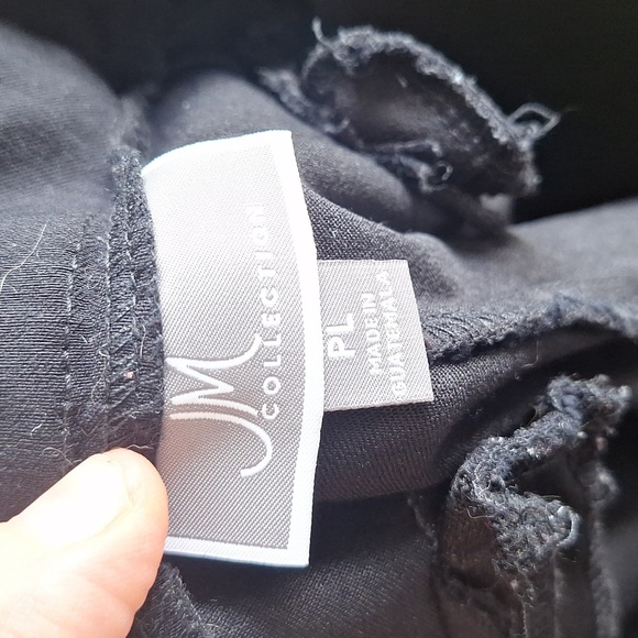 JM Collection Women's Black Ankle Pants – Size PL (Petite Large) - Picture 4 of 6